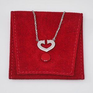 Cartier 18k White Gold Heart of Cartier Pendant Necklace